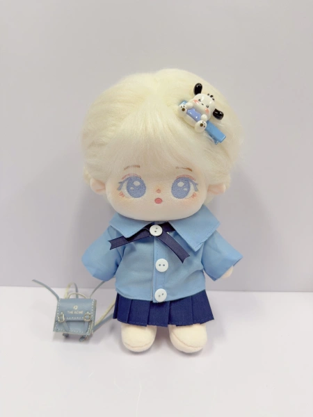 Menggu Snowless Cotton Doll Student Set 20cm with Frame Cotton Doll MS2535 Menggu Snowless Cotton Doll Student Set 20cm with Frame Cotton Doll MS2535